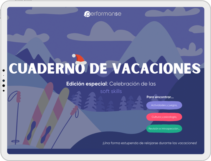 Mockup para el cuaderno de vacaciones