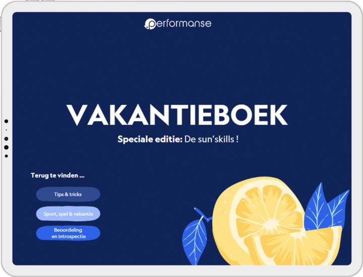 Vakantieboek Sun Skills Mockup